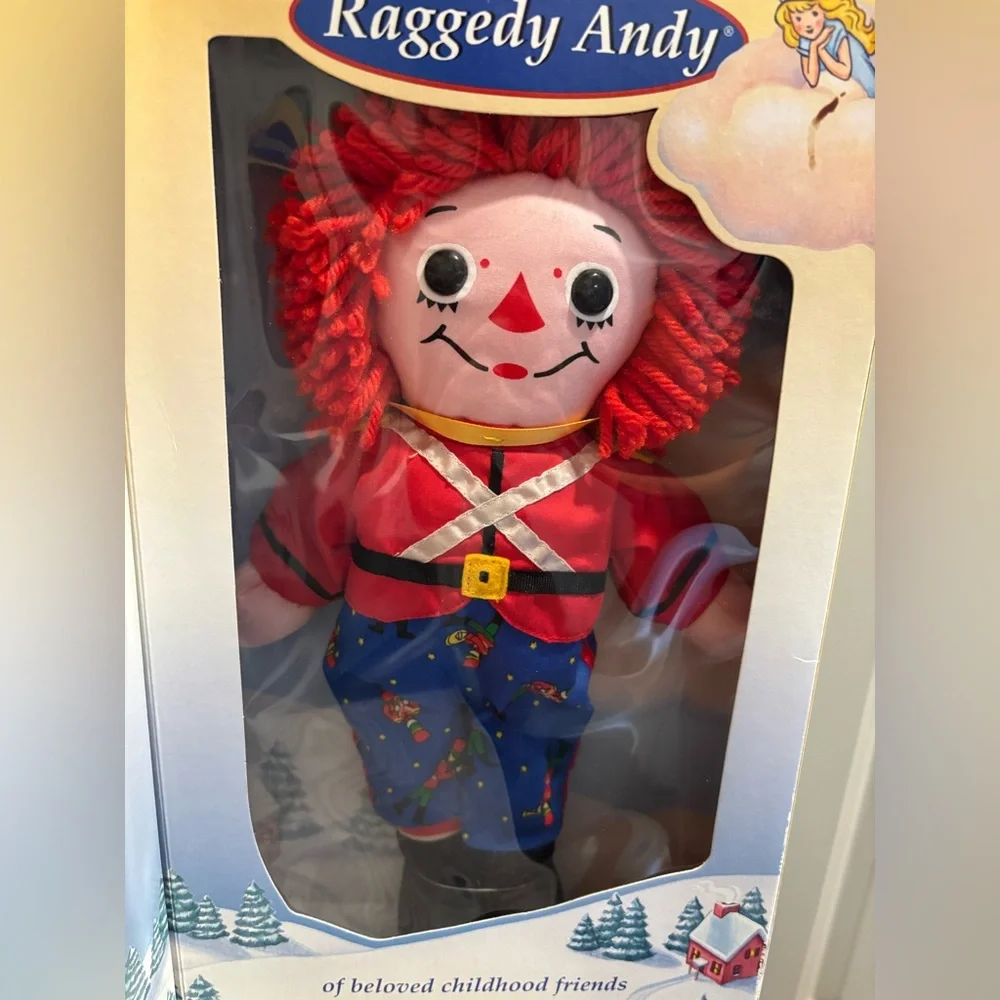 Vintage Raggedy Ann & Andy Dolls Special Holiday  Edition 1997 By Johnny Gruelle